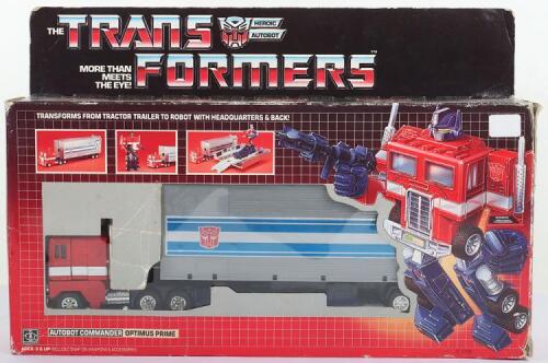 Boxed Hasbro G1 Transformers Autobot Commander Optimus Prime