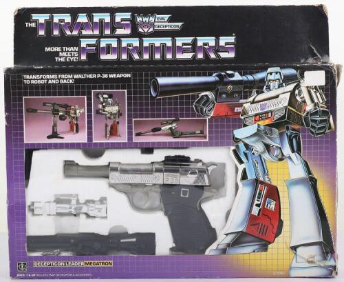 Boxed Hasbro G1 Transformers Decepticon Leader Megatron,