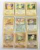Album of Pokemon base set trading cards - 6