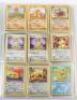 Album of Pokemon base set trading cards - 11