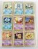 Album of Pokemon base set trading cards - 12