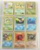 Album of Pokemon base set trading cards - 15