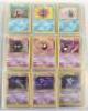 Album of Pokemon base set trading cards - 19