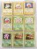 Album of Pokemon base set trading cards - 21
