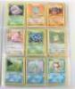 Album of Pokemon base set trading cards - 22