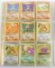 Album of Pokemon base set trading cards - 23