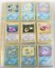Album of Pokemon base set trading cards - 27