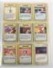 Album of Pokemon base set trading cards - 33