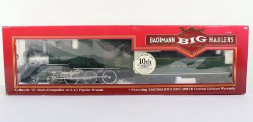 Bachmann boxed G scale 81098 4-6-0 Steam Locomotive ET & WNC