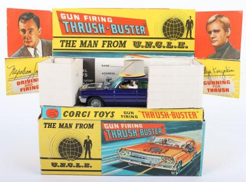 自転車本体 CORGI TOYS THE MAN FROM   497 Corgi 497 The Man From Uncle 'Thrushbuster' | metallic blue