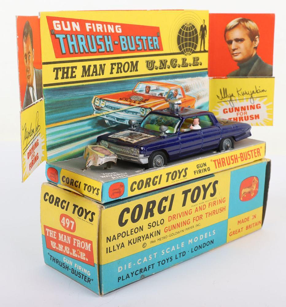 Corgi Toys 497 The Man From Uncle Gun Firing “Thrush Buster