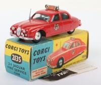 Corgi Toys 213 Jaguar 2.4 Fire Service Car