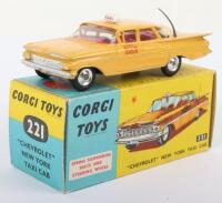 Corgi Toys 221 “Chevrolet” New York Taxi Cab,