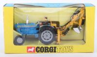 Corgi Toys 72 Ford 5000 Super Major Tractor, with trenching bucket