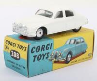 Corgi Toys 208 Jaguar 2.4 Litre Saloon