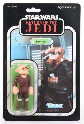 Kenner Star Wars Return of The Jedi Ree-Yees, Vintage Original Carded Figure