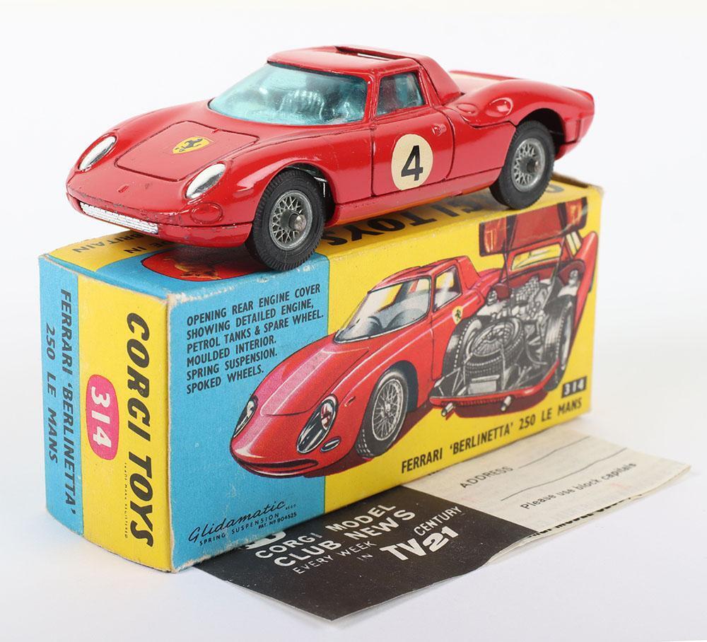 Corgi Toys 314 Ferrari ‘Berlinetta’ 250 Le Mans