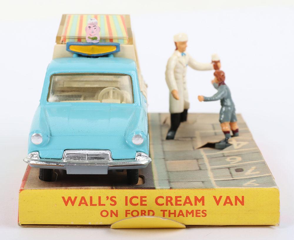 Corgi Toys 9cm Long Original Diecast 447 - Wall's Ice Cream Van On Ford  Thames