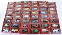 Quantity of Matchbox Models Of Yesteryear in red window boxes