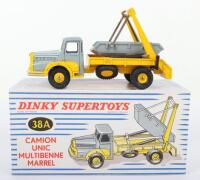 French Dinky Supertoys 38A Unic Marrel Multi Skip Lorry