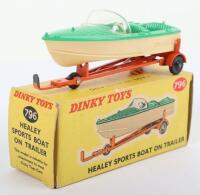 Dinky Toys 796 Healey Sports Boat on Trailer