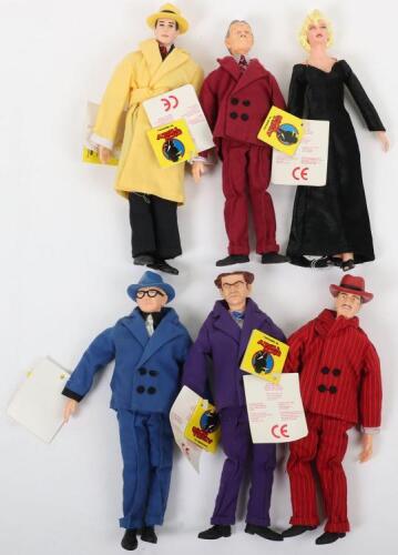 Full Set of 9&rdquo; Dick Tracy Dolls by applause,