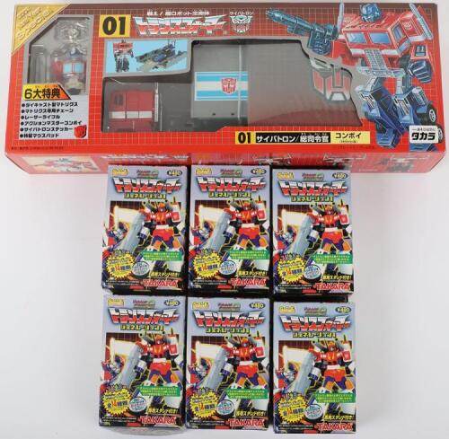 Quantity of Takara Japanese Transformer Toys