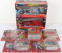 Quantity of Hasbro Transformer toys