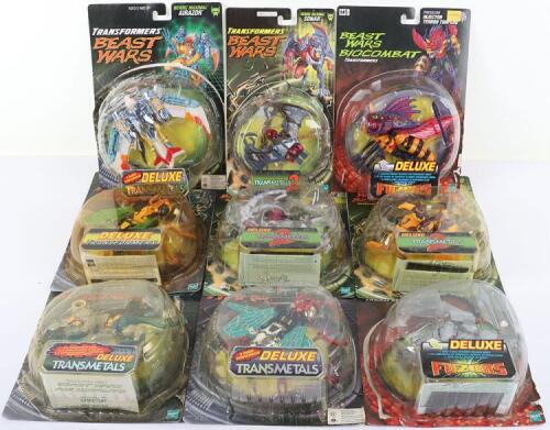 Quantity of Hasbro Beast Wars Transformer toys