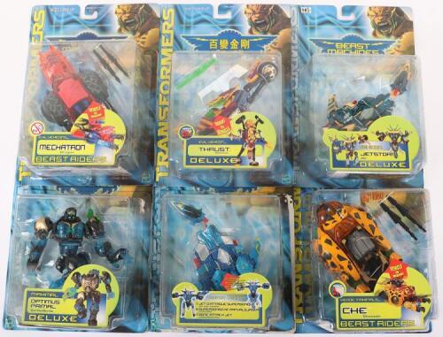 Quantity of Hasbro Beast Machines Transformer toys