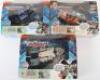 Three Hasbro Armada Transformer toys