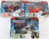 Three Hasbro Armada Transformer toys