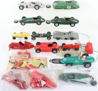 Quantity of Loose Plastic Racing Car toys and models