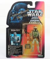 Kenner Star Wars Boba Fett Carded Figure signed Jeremy Bulloch