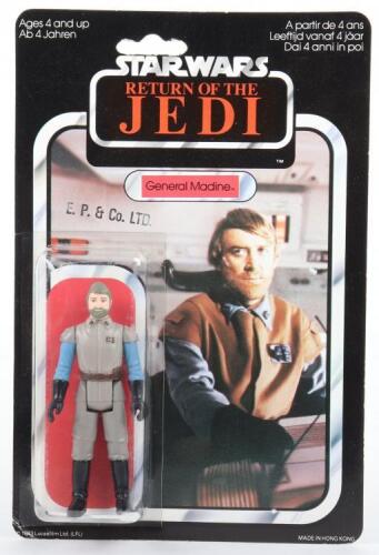 Palitoy General Mills Star Wars Return of The Jedi General Madine Vintage Original Carded mint Figure