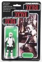 Palitoy General Mills Star Wars Return of The Jedi Tri Logo Biker Scout Vintage Original Carded mint Figure