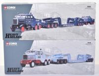 Two Corgi Classics Heavy Haulage Models