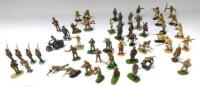 Plastic toy soldiers