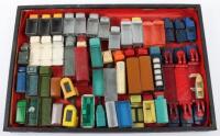 Quantity of play worn mixed diecast models