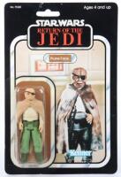 Kenner Star Wars Return of The Jedi Prune Face Vintage Original Carded Figure