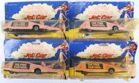 Four Dinky Toys 354 The Pink Panther Jet Cars