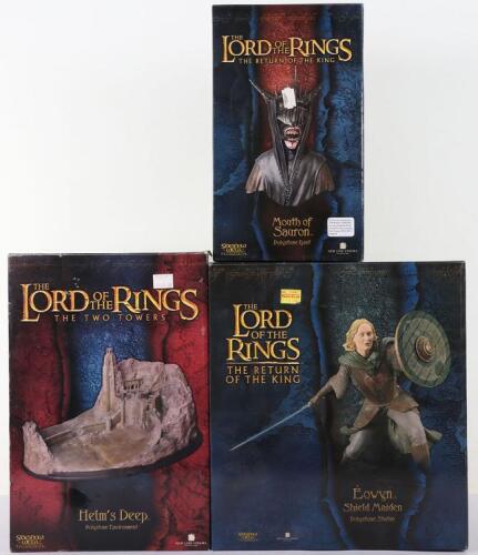 Sideshow Weta Lord of The rings Collectables Eowyn Shield Maiden Polystone Statue