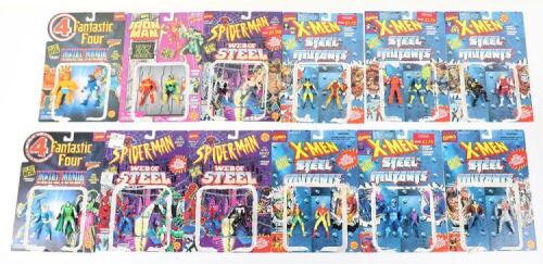 Quantity of Marvel Figurines
