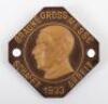 Third Reich Braune Gross Messe Schafft Arbeit 1933 Rally Badge