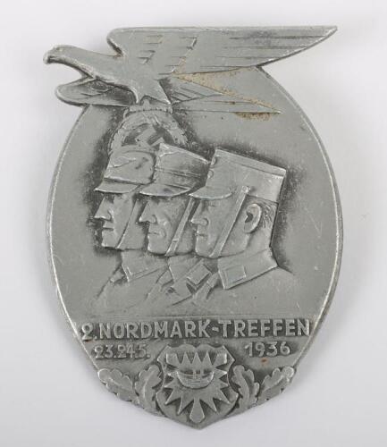 Third Reich Nordmark Treffen 1936 Rally Badge