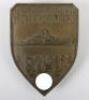 Third Reich SA Aufmarsch Gruppe Nordmark Kiel 7 Mai 1933 Rally / Day Badge