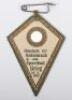 Early Third Reich Standarte 157 Aufmarsch und Sportfest Brieg 10.7.1932 Rally Badge