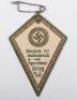 Early Third Reich Standarte 157 Aufmarsch und Sportfest Brieg 10.7.1932 Rally Badge - 3