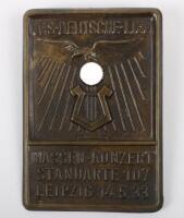 Third Reich SA Standarte 107 Music Concert Day Badge Leipzig 14th May 1933