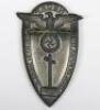 Third Reich NSDAP Albert Leo Schlageter Ortsgruppe Friedrichsfelde Commemorative Day Badge - 3